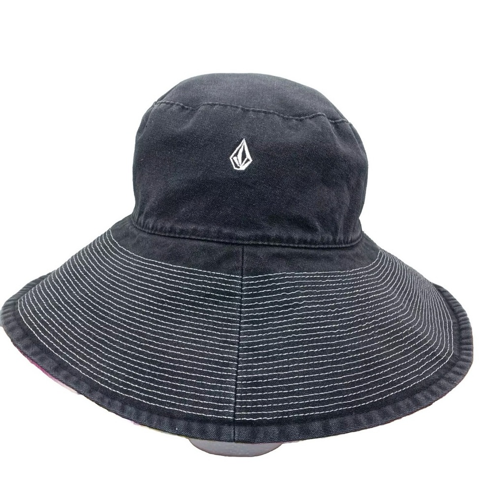 Volcom "Circle Back" Tie-Dye Bucket Hat Multicolor Reversible One Size, New Con.